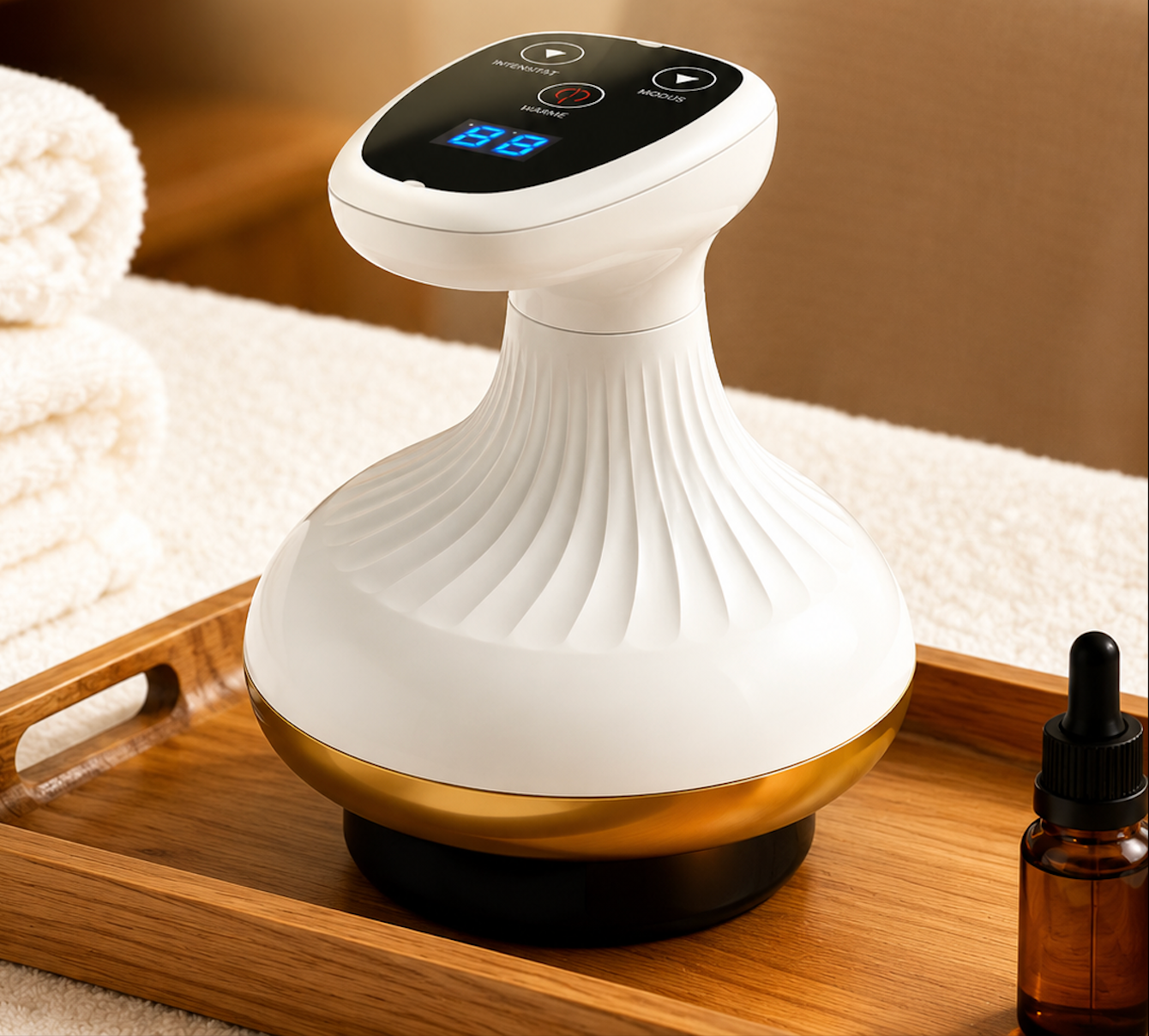 Elektrisches Gua Sha Massagegerät für straffere Haut
